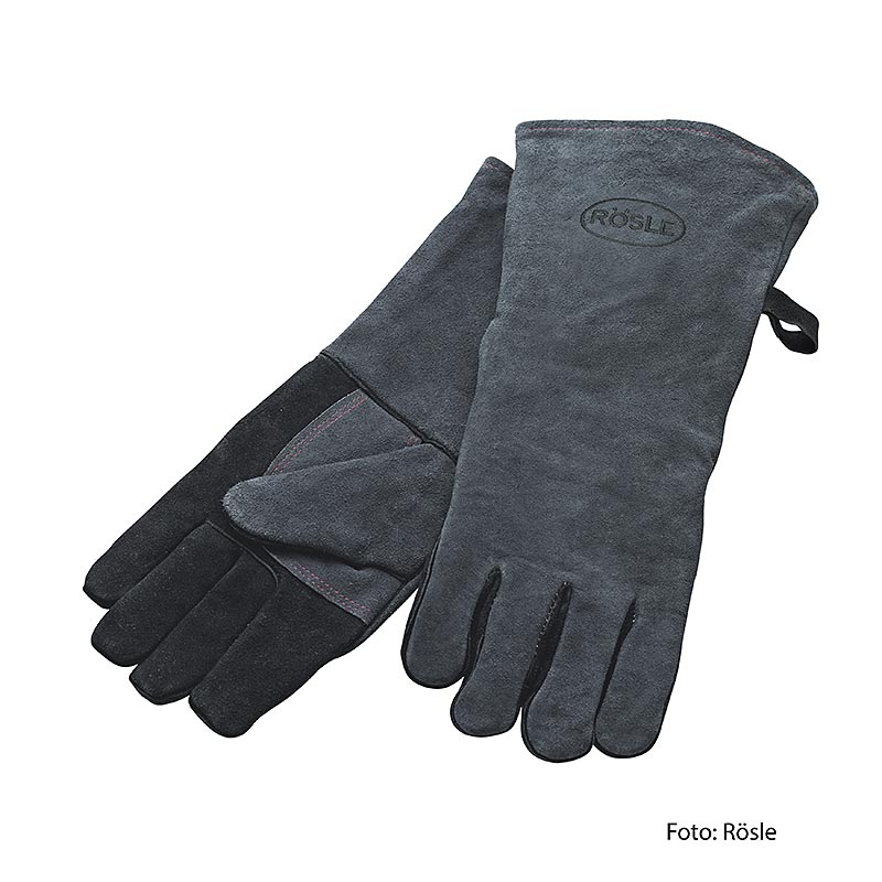 Gants de barbecue Rösle, en cuir, paire (25031), 1 pièce