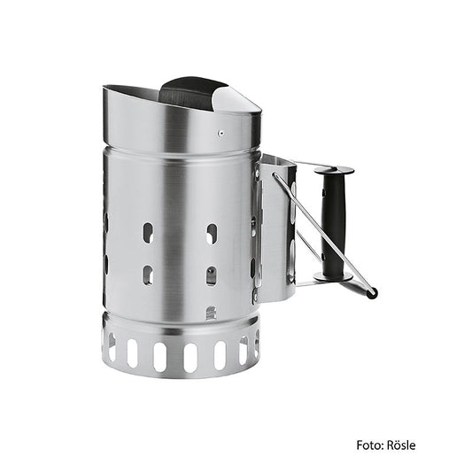 Rösle Cheminée d'allumage, acier inoxydable (25039), 1 pc