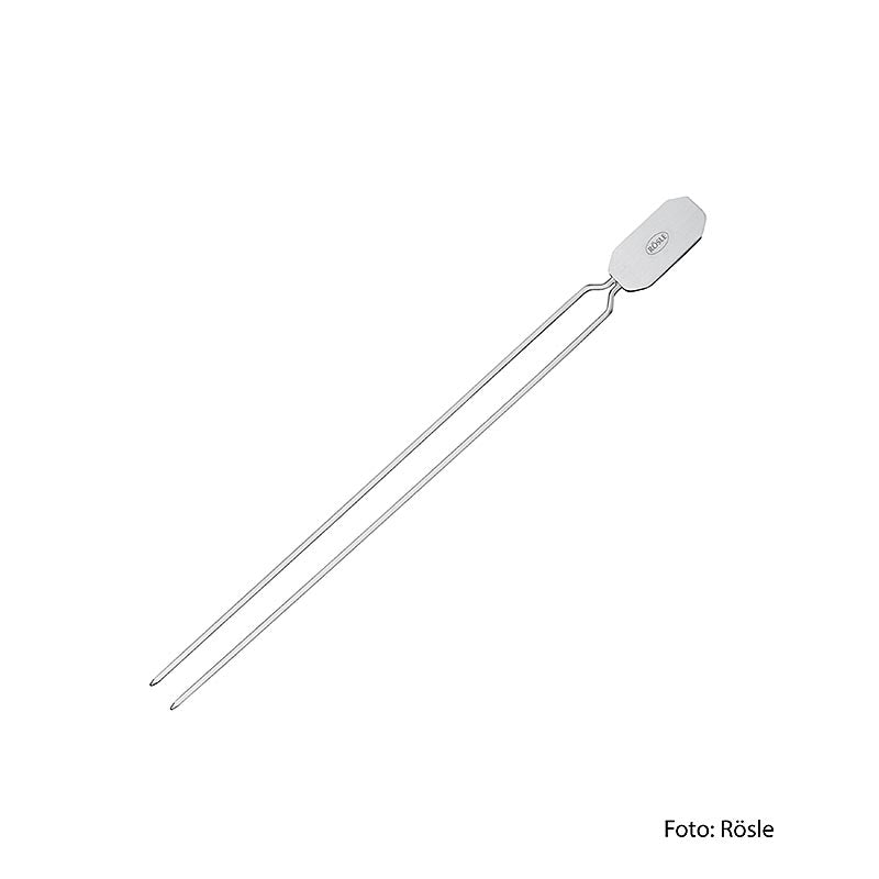 Rösle Brochettes à barbecue (brochettes doubles) (25069), 4 pcs.