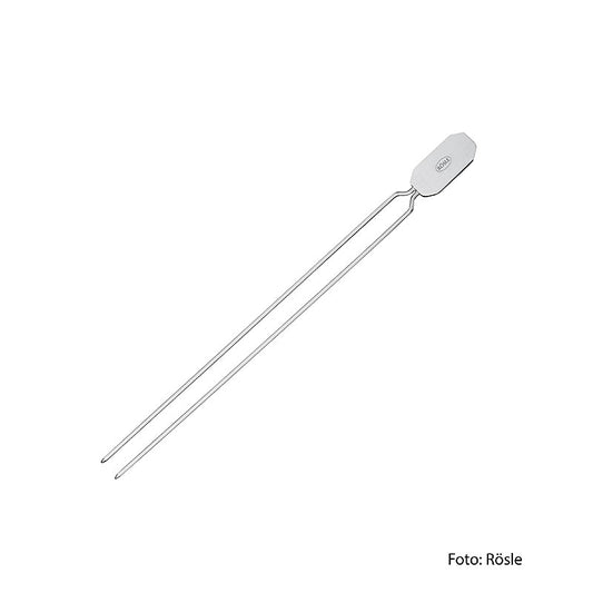 Rösle Brochettes à barbecue (brochettes doubles) (25069), 4 pcs.