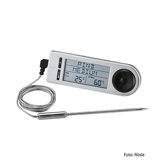 Rösle Digital BBQ Thermometer (Kerntemperatur - Messer / - 20 - 250°C) (25086), 1 St | Non Food / Hardware / Grillzubehör | thungourmet