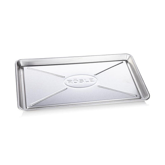 Plat universel Rösle, acier inoxydable, 36 x 20 x 2 cm (25221), 1 pièce