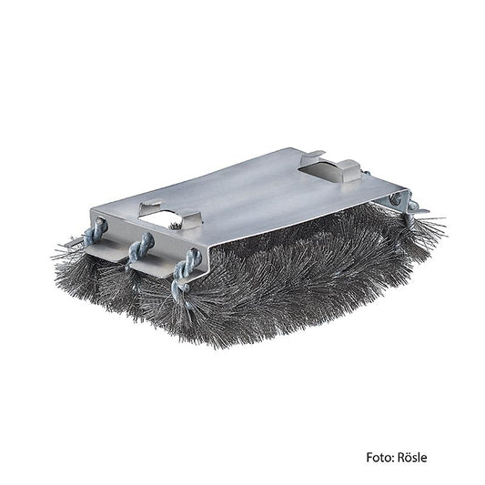 Brosse de rechange Rösle Steel pour la brosse de nettoyage de grille de barbecue « SlideX » (25391), 1 pièce