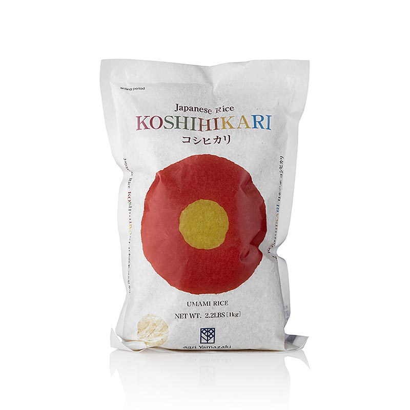 Riz Koshihikari Umami , riz rond pour sushi, Agri Yamazaki, 1 kg