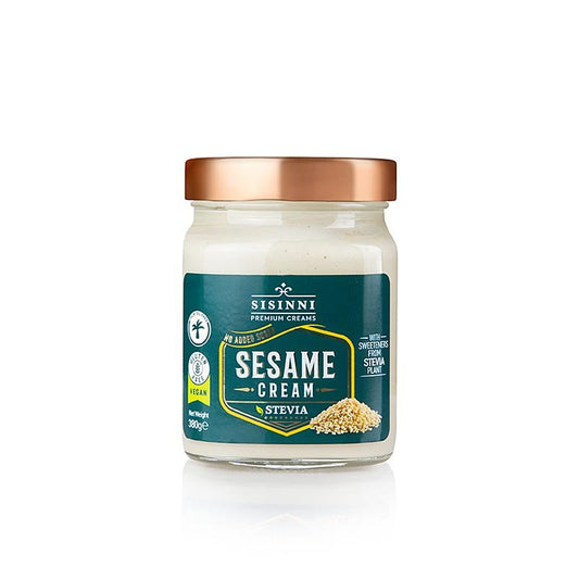 Sesam Creme, mit Stevia, Sisinni, 380 g | Gebäck, Pralinen, Snacks | thungourmet