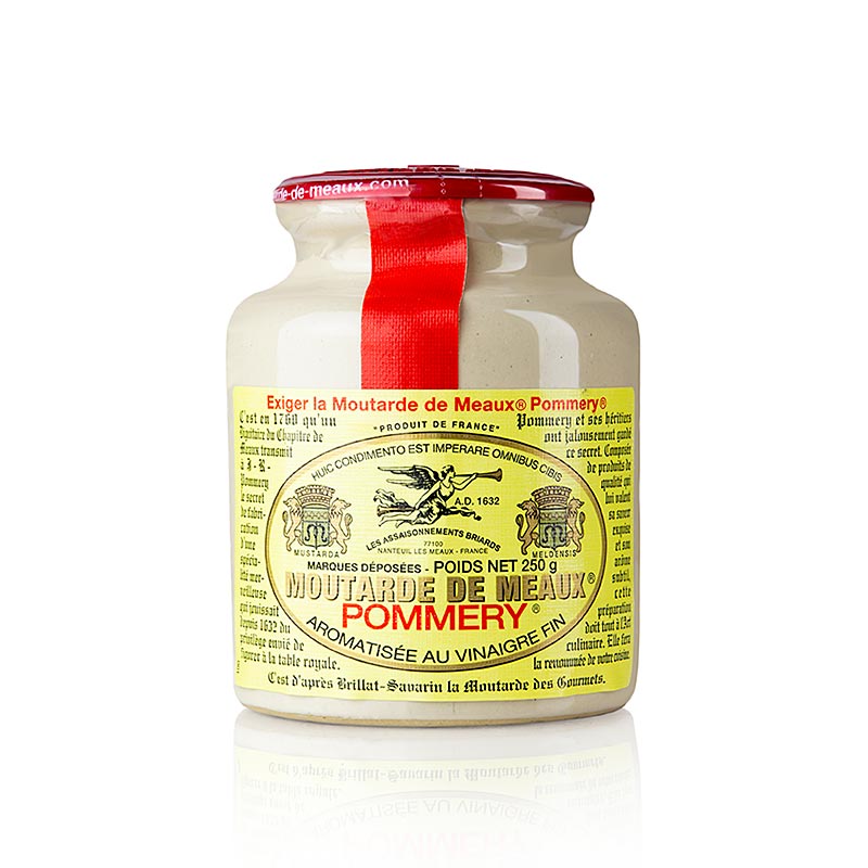 Moutarde de Meaux® - Senape in grani, piccante, Pommery®, 480 ml
