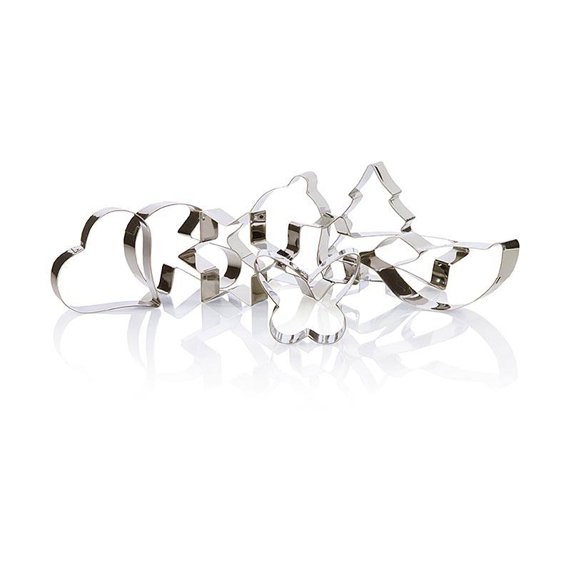 Ausstecher-Set, Weihnachten, 8-teilig, 8 St