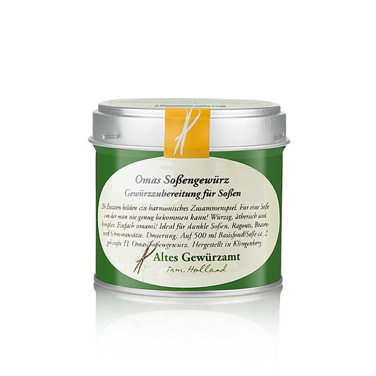 Omas Soßengewürz, Gewürzzubereitung für Saucen, Altes Gewürzamt, 80 g