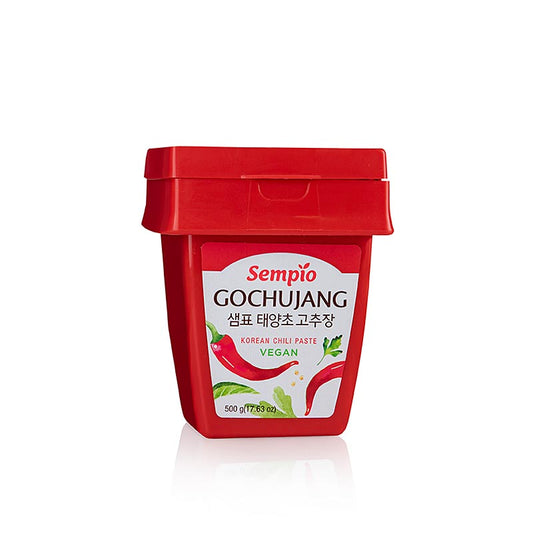 Gochujang - Pasta di peperoncino, piccante, vegano, Sempio Korea, 500 g