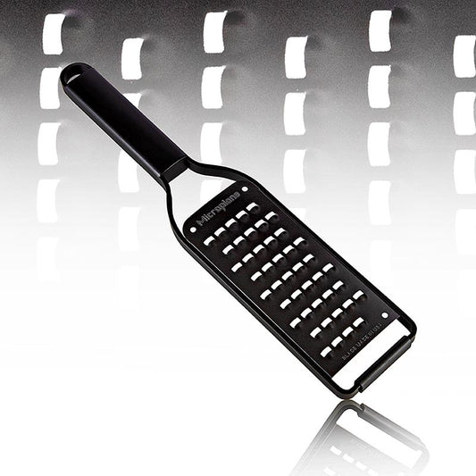 Grattugia Microplane Black Sheep, Extra Coarse Grater, acciaio inossidabile nero (43008), 1 pz.
