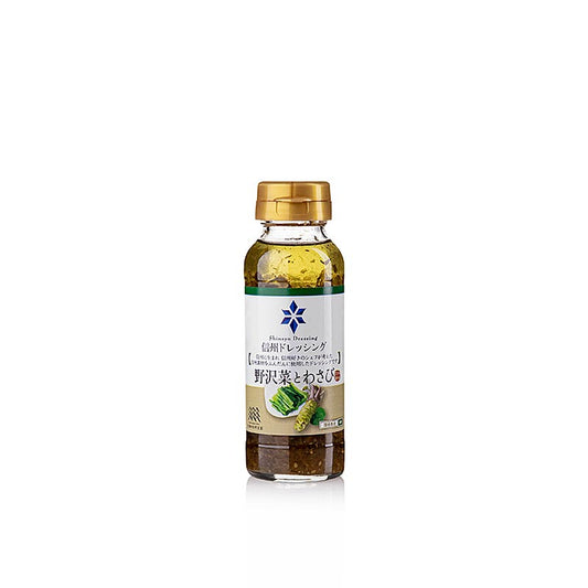 Shinshu - Vinaigrette à la feuille de moutarde et au wasabi, Shizen Okoku, 145 ml