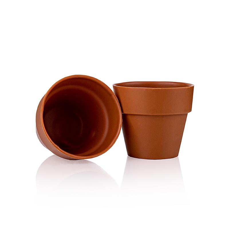 Moule à chocolat Flower Pot Large, terracotta, 62x55mmm, dobla (18140), 840 g, 28 pcs