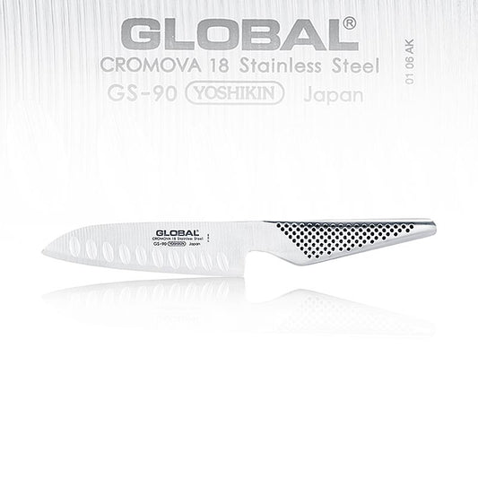 Ciotola santoku GS-90, lama antiaderente per verdure, pesce, carne, 13 cm, GLOBAL, 1 pz.