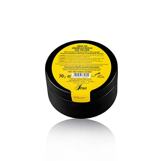 Colorante alimentare Sosa al tuorlo d'uovo, in polvere, solubile in acqua (39434), 70 g