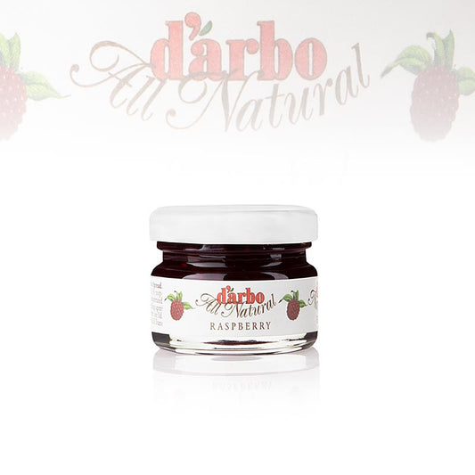 darbo - Confiture de framboises extra, bocaux, 1,68 kg, 60 x 28g