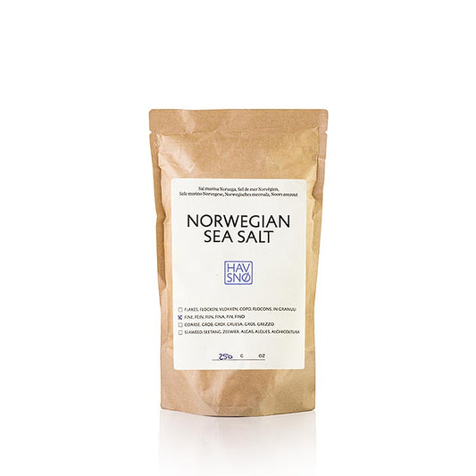 HAVSNØ feines Meersalz, Norwegen (ehem. Krakebolle), 250 g