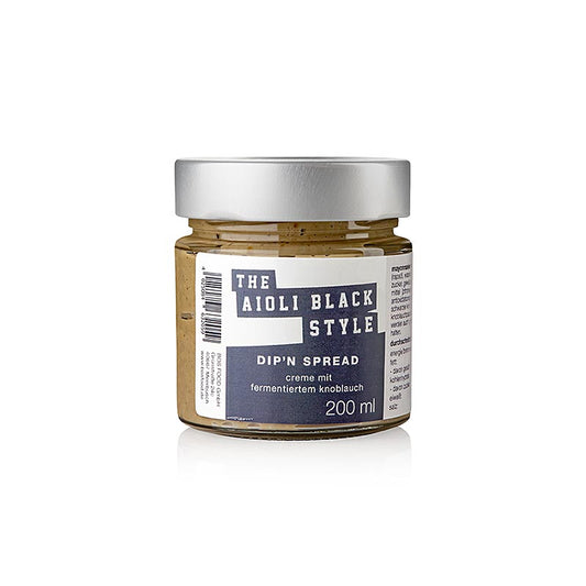 Serious Taste "The Aioli - Salsa Black Style", 200 ml