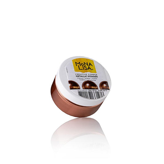 Colorante alimentare Creative Powder Copper Glitter Powder, lucido Mona Lisa, 25 g