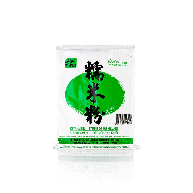 Thai Mas - Klebereis-Mehl, weiß, Farmer, 400 g