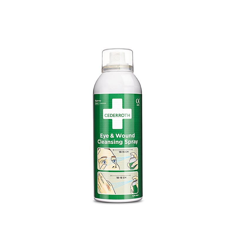 Cederroth - Eye & Wound Cleansing Spray, Augen Reiniger (726000), 150 ml