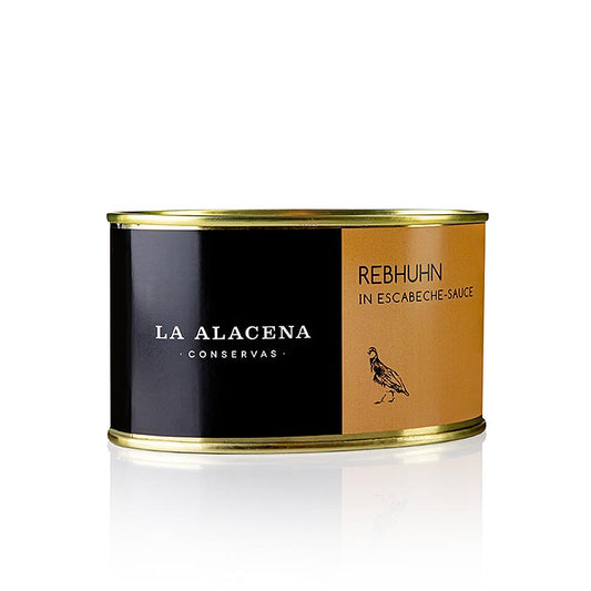 Perdiz en Escabeche - Perdrix entière, La Alacena, 490 g