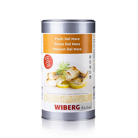 Wiberg "Fisch Del Mare" mélange de condiments avec sel de mer, 1 kg