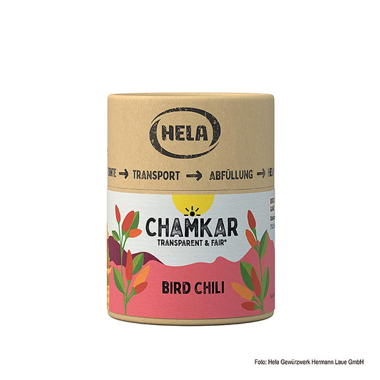 HELA Chamkar - Bird Chili (piment œil d'oiseau), séché, 25 g