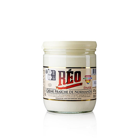 Crème fraîche, 42% Grassi, RÉO (crema densa della Normandia), 392 g