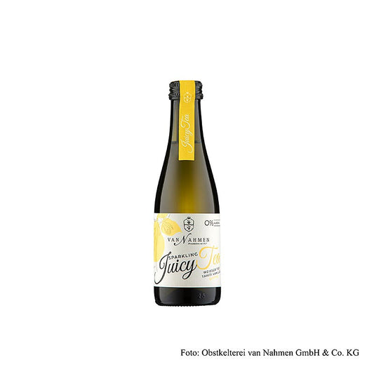 van Nahmen - Sparkling Juicy Tea - weißer Tee - Tahiti Vanille - Quitte, BIO, 200 ml