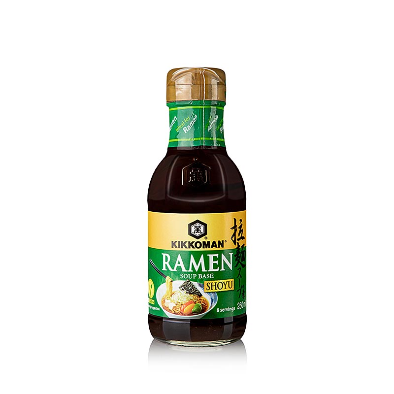Base pour soupe de ramen Shoyu, Kikkoman, Japon, végétalien, 250 ml