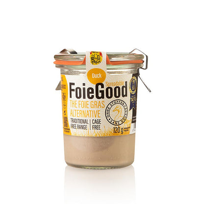Foie Gras de Canard / Pâte à tartiner, FoieGood (sans bouchon), 120 g