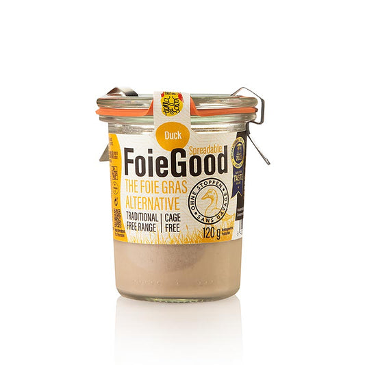 Foie Gras de Canard / Pâte à tartiner, FoieGood (sans bouchon), 120 g