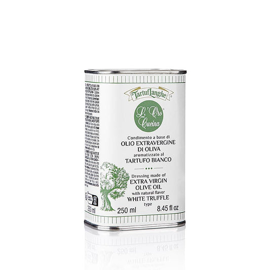 TARTUFLANGHE Huile d'olive vierge aromatisée à la truffe blanche, 250 ml