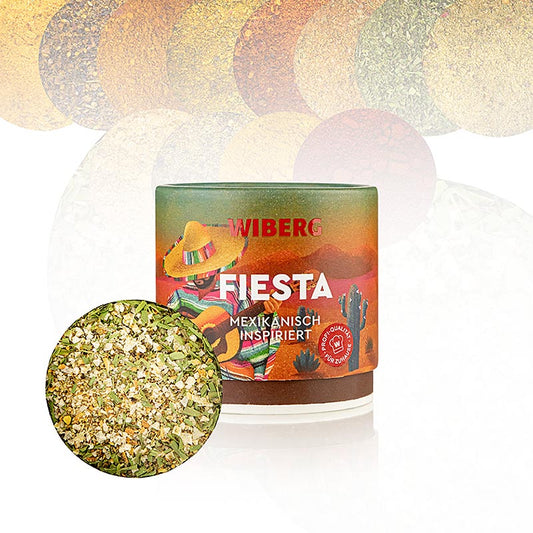 Wiberg Fiesta, mélange de condiments d'inspiration mexicaine, 105 g