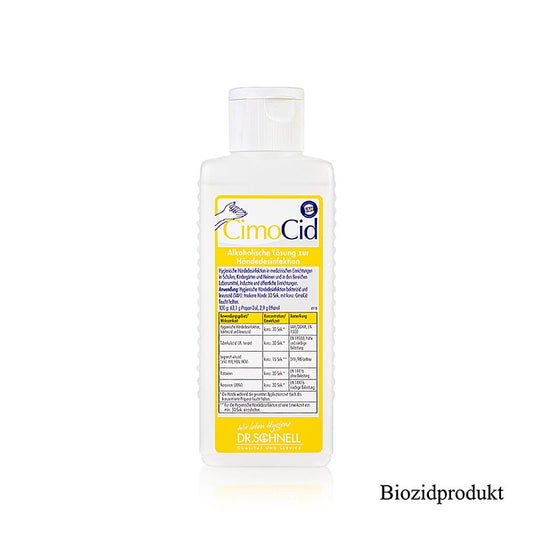Dr. Schnell - Désinfection des mains CimoCid , flacon blouse, 150ml, 150 g
