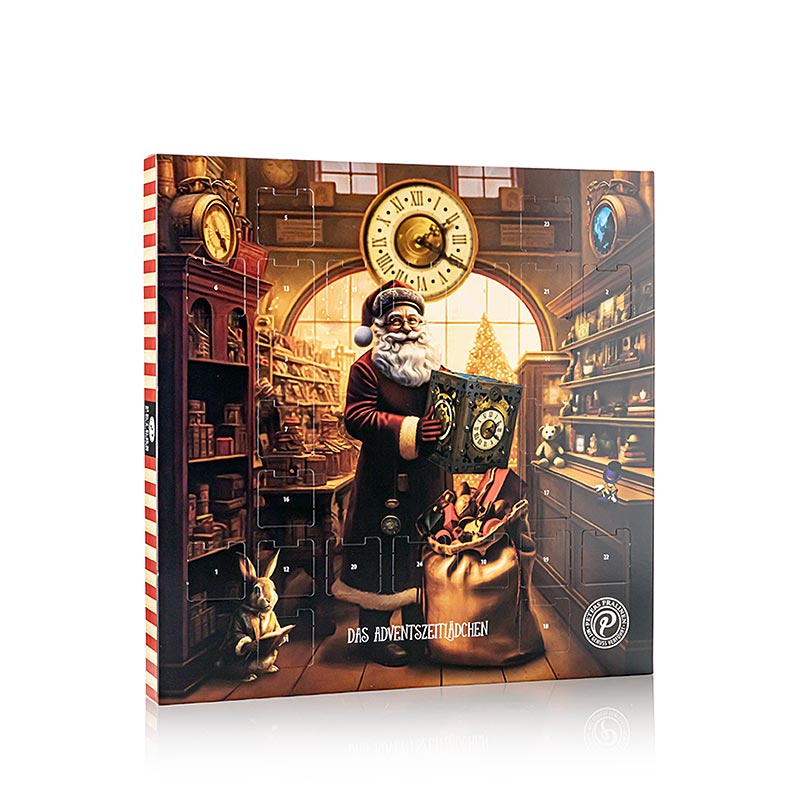 Adventskalender "Adventszeitlädchen", mit Pralinen, alkoholfrei, Peters, 300 g