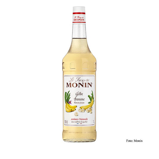 Sirop de banane jaune Monin, 1 l