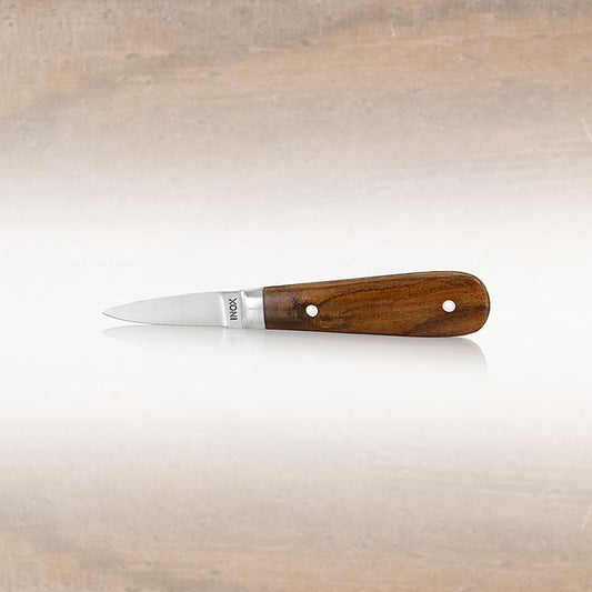 Louis Tellier - Austernmesser, Holzgriff, breite Klinge, 6cm, 1 St