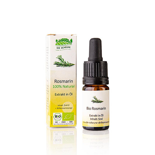 Aroma naturale di rosmarino, Il Granaio, BIO, 5 ml