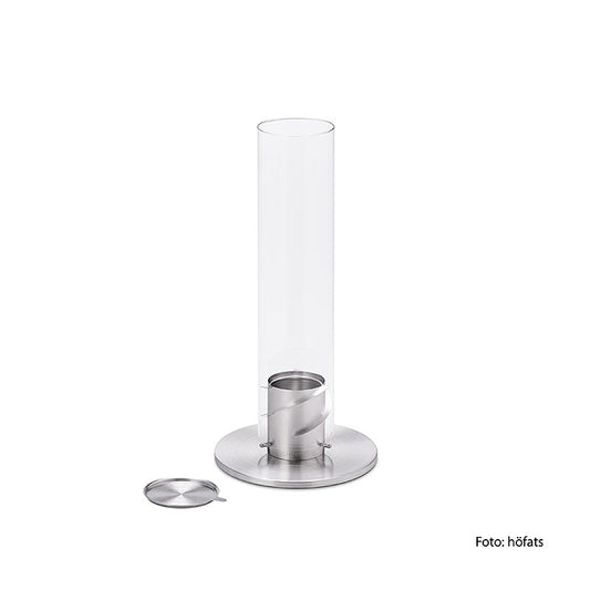 Lampada da tavolo Höfat SPIN 90, argento (lanterna, torcia da giardino) 1 pz.