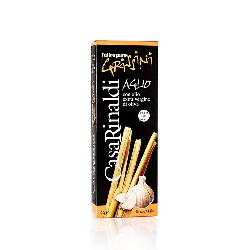 Grissini Knabbergebäck mit Knoblauch, 125g, Casa Rinaldi, 125 g