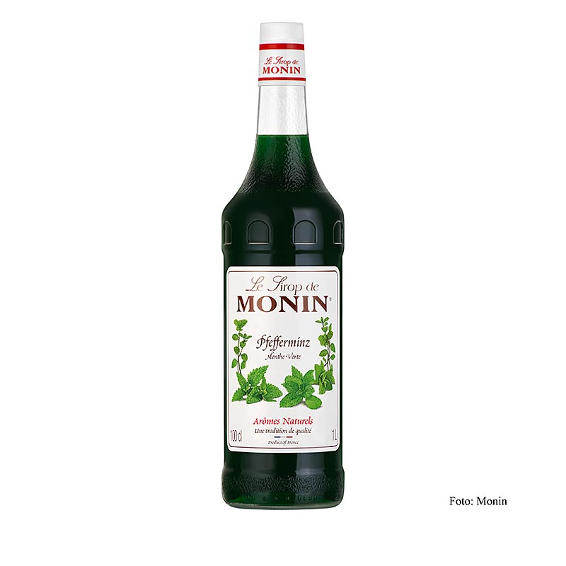 Sirop de menthe Monin, vert, 1 l