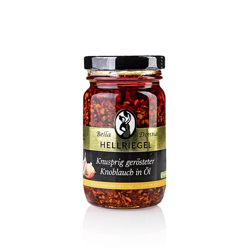 Ail grillé croustillant à l'huile, piquant, barre claire, 115 g