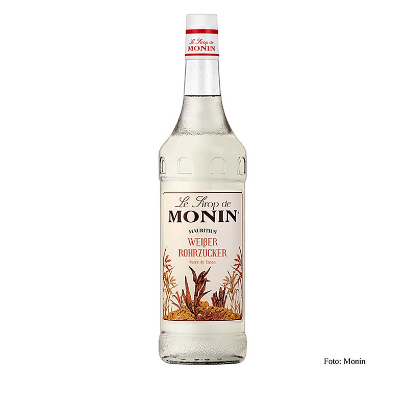 Monin Rohrzucker, weiß, Sirup, 1 l