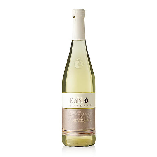 Succo di mela di montagna Kohl Gourmet Sonnenglanz (naturalmente torbido), 750 ml