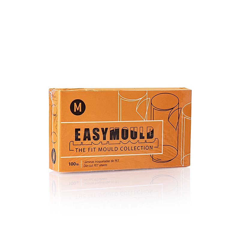 Easymould Rendondo Folien, 100% Chef, 100 Blatt