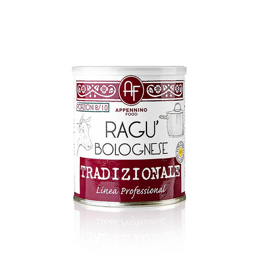 Ragù tradizionale alla bolognese - ragù tradizionale alla bolognese, Appennino, 800 g