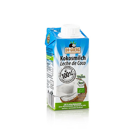 Dr.Goerg 100% lait de coco, BIO, 200 ml