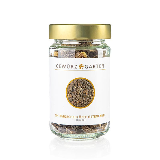 Têtes de morilles pointues Gewürzgarten , Tinies, séchées, 30 g