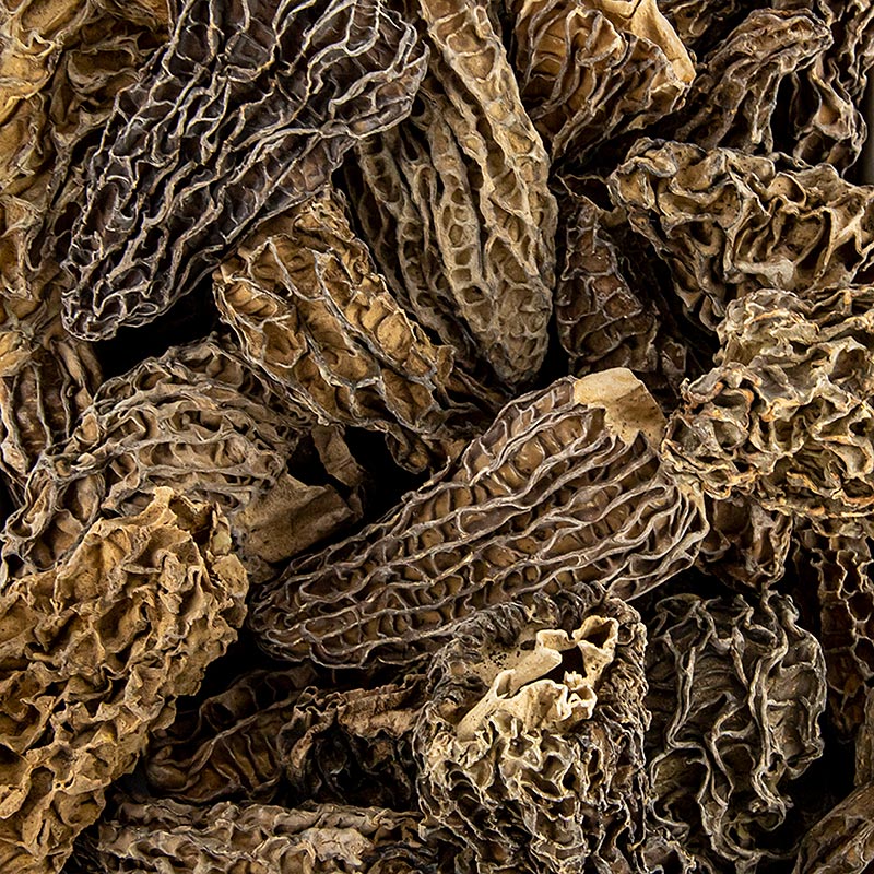 Spitzmorchel-Köpfe, Jumbo, getrocknet, Borde, 800 g